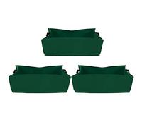 Hapivida Sacs De Plantation Non Tissés 3 Pièces avec Poignées pour Légumes (60 * 30 * 20)