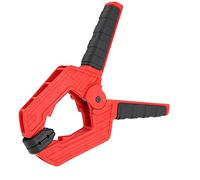 Hapivida Serre Joint Forte Ressort 65 Manganèse ABS Plastique Outils de Menuiserie pour Fixation Bois Artisanat Bricolage (Ouverture bicolore de 4 pouces, force de serrage de 50 mm, 10 kg)