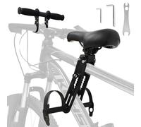 Hapivida Siège Enfants de Vélo Tout-Terrain, Amovible Sièges de vélo montés à l'avant pour Enfants de 2-5 Ans, Compatible avec Tous Les Vélos de Montagne Adultes-avec Cadre D'Accoudoir
