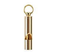 Hapivida Sifflet Ultrasonique pour Chien et Oiseaux, Sifflet pour Entraînement Comportemental et Dressage, Double Tube en Alliage d'Aluminium avec Anneau, pour Dressage d'animaux d