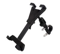 Hapivida Support de Tablette pour vélo, Universel 7-10 Pouces Hauteur réglable Structure en Alliage d'aluminium pour Moto vélo Tube 20-40mm, Accessoire Cyclisme Stable et sécurisé