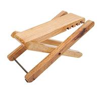 Hapivida Tabouret Guitare Bambou, Tabouret Pédale Pliable Repose Pied Portable pour Jeu d'Instrument de Musique et Posture Stable