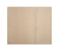 Hapivida Tapis de foyer, tapis de protection résistant au feu, haute température, ignifuge, en fibre de verre, résistant à l'eau, protection de barbecue, couverture de soudage pour (30 X 30cm)