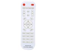 Hapivida Télécommande pour Projecteur, Contrôleur de Remplacement avec Matériel ABS 10m de Portée, Alimentation par 2xAAA (Non Inclus), pour Modèles de Projecteurs et Configuration