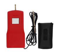 Hapivida Testeur de tension de clôture électrique 15KV, Voltmètre numérique LCD portable pour ferme jardin, Appareil de mesure pour fil d'acier poly wire, utilisation extérieure (Rouge)