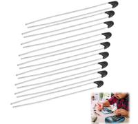 Hapivida Thermistances NTC MF52, Capteurs de Température Haute Précision avec Câble 30 mm, Résistances NTC pour Contrôle Thermique, 10pcs pour Climatisation et Thermomètres Électriques