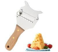 Hapivida Trancheur de Truffes Professionnel, Coupe-fromage Trancheur à Fromage en Acier Inoxydable avec Lame Tranchante Réglable pour Légumes, Ail, Champignons (#2)