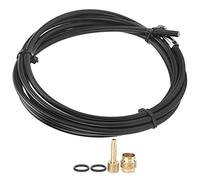 Hapivida Tube de Frein à Disque 2M avec Insert de Connexion pour MAGURA MT4/MT5, Conception en Caoutchouc pour Systèmes de Freinage de Vélo, Tube d'Huile et Kit de Câble Compatible