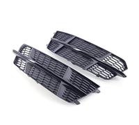 HAPIWIY pour A-UDI A6 C7 S-Line 2015 2016 2017 2018 4G0807681AN 4G0807682AN Couverture Antibrouillard Avant De Voiture Calandres Avant et de radiateur (Color : 2)