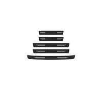 HAPIWIY Protecteur Pare-Chocs Arrière 5 Pièces Protection Seuil Porte Voiture en Fiber Carbone Voiture Pare-Chocs Arrière Coffre Garde Protégés Autocollants en Cuir pour A-UDI Q5