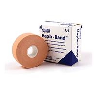 Hapla-Band Rouleaux de pansement adhésif de 10 mètres de long - extensible - Bande de bandage mince élastique hypoallergénique - 2.5cm x 10m