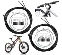 HaploS 2 Ensembles Gaine Cable Velo Pour Route Frein Avant Frein Arrière | Universel Cable Frein Velo, cable derailleur velo, Pièces Détachées de Vélo Pour Plupart des Marques Vélos Montagne Route