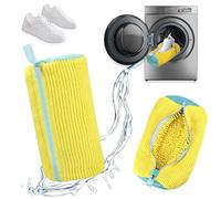 HaploS 2PCS Sac Lavage Chaussures Machine à Laver, Sac Lavage Chaussures Machine à Laver avec Fermeture Éclair, Protection Chaussures Idéal pour Machine pour Machine à Laver Sport Voyage et Rangement