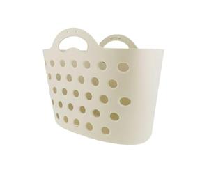 Hapo-G - Panier Avant Trendy One - Fixation MTS3-13.5L - Installation Rapide - Polyéthylène Souple - pour Cintre Vélo 22.2 à 31.8 mm - Légèreté et Stabilité - Idéal Courses Urbaines