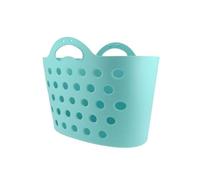 Hapo-G - Panier Trendy One Fixation Porte-Bagages Vélo - Bleu Clair - 13.5L - Installation Rapide par Crochets Ajustables - Léger et Stable - Idéal Courses et Usage Citadin - Compatible E-Bike