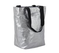 Hapo-G - Sacoche arrière vélo - Polypropylène recyclé - Fixation Porte-Bagages - Anse de Portage - Contenance 17L - Dimensions 29x40x18 cm - Charge Max. 5 kg - Couleur Gris - Compatible e-Bike