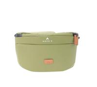 Hapo-G - Sacoche de Guidon Vélo 7L - Kaki - Fixation Rapide DMTS - Tissu Déperlant Polyester - Fenêtre Tactile pour Smartphone - Support Clip LED - Bandoulière Amovible - Dimensions 32x31x18 cm