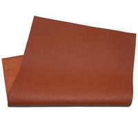 HAPPER STUDIO Cuir de vachette épais de 1,3 à 1,5 mm pour bricolage, bricolage, artisanat et réparation. Cuir de vachette épais (marron cognac, A4 21 x 29,7 cm)