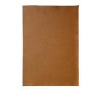HAPPER STUDIO Cuir de vachette épais de 1,3 à 1,5 mm pour bricolage, bricolage, artisanat et réparation. Cuir de vachette épais (marron n° 41, A4 21 x 29,7 cm)