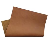 HAPPER STUDIO Cuir de vachette épais de 1,3 à 1,5 mm pour bricolage, bricolage, artisanat et réparation (marron n° 21, A2 42 x 59,4 cm)