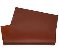 HAPPER STUDIO Cuir de vachette épais de 1,3 à 1,5 mm pour bricolage, bricolage, artisanat et réparation. Cuir de vachette épais (marron, A5, 14,8 x 21 cm)
