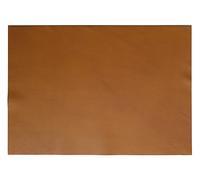 HAPPER STUDIO Cuir de vachette épais de 1,3 à 1,5 mm pour bricolage, bricolage, artisanat et réparation. Cuir de vachette épais (marron n° 42, A5 14,8 x 21 cm)