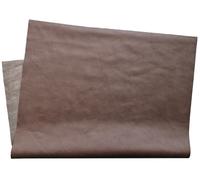 HAPPER STUDIO Cuir de vachette épais de 1,3 à 1,5 mm pour le bricolage, l'artisanat et la réparation. Cuir de vachette épais (Marron coco, A4, 21 x 29,7 cm)