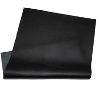 HAPPER STUDIO Cuir de vachette épais de 1,3 à 1,5 mm pour le bricolage, l'artisanat et la réparation. Cuir de vachette épais (noir, A5, 14,8 x 21 cm)