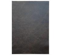 HAPPER STUDIO Découpage de cuir pour bricolage, artisanat, réparation - Cuir de vachette épais de 1,3 à 1,5 mm (marron Texas, A5 14,8 x 21 cm)