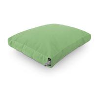 Happers Coussin de Sol Toldotex Anti-Taches Polyvalent pour extérieur, Banc, canapé palettes, Chill Out - Uni Vert 60 x 80 cm