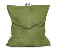 HAPPERS Grand pouf géant XXL Naylim mat vert pour extérieur avec rembourrage inclus