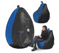 Happers Housse Pouf Gamer Pro Bleu Vide