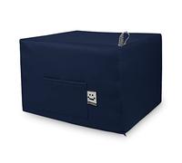 Happers Pouf Lit d'Appoint Double. Futon ou Matelas Pliable avec Housse Marine