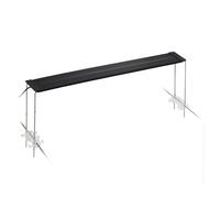 Happet AquaLED Max Color Rampe LED Aquarium 26 W 60 cm - Éclairage LED RGB 10 000 K avec 9 Modes d'Éclairage, IPX4, Supports Réglables, Lampe pour Aquarium d'Eau Douce 60-70 cm