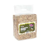 HAPPET Mousse de sphaigne naturelle sphaigne 500 g - Idéal pour les orchidées, les bonsaïs, les terrariums, les plantes insectivores, les décorations, les semis, les fleuristes et l'humidification du