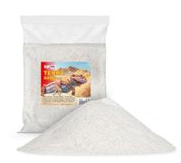 HAPPET Sable de terrarium crème 5 kg - Sable naturel à grain fin pour reptiles et invertébrés, idéal pour les terrariums du désert et des steppes, couleur naturelle, substrat de haute qualité
