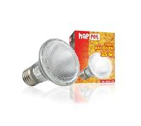Happet Terra Ampoule Halogène 35W E27 pour Terrarium - Éclairage Jour avec Chaleur & UVA pour Reptiles, Lézards, Dragons Barbus & Caméléons, Spot Chauffant