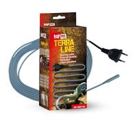 Happet Terra Line Câble chauffant 25 W 4,5 m pour terrarium, vivarium, aquarium, câble chauffant en silicone étanche pour chauffage au sol pour reptiles, amphibiens et poissons