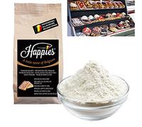 Happies mix et pâte alimentaire - Mélange pour préparation de gaufres de Bruxelles à partir de la reccette traditionnelle (1)