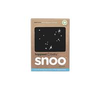 Happiest Baby Snoo Drap-Housse pour Berceau - 100% Coton Biologique - Compatible avec Matelas de Berceau Snoo Sleeper (Noir Motif Galaxie)