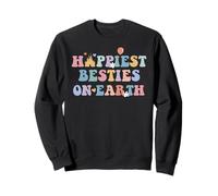 Happiest Besties On Earth, Match Girls Trip Women Trip Sweatshirt