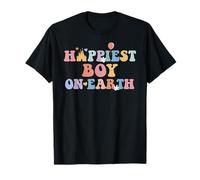 Happiest Boy On Earth, fête des mères, voyage en famille assorti T-Shirt
