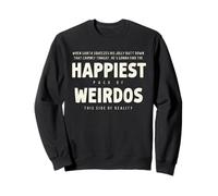 Happiest Pack of Weirdos Funny Christmas Sweatshirt