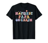 Happiest Papa On Earth, fête des pères, voyage en famille assorti T-Shirt