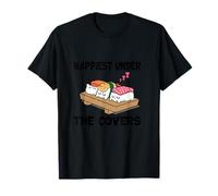 Happiest Under The Covers Dormant Sushi Kawaii Food T-Shirt