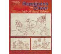 Happiness And Cheer Redwork Through The Year