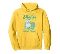 Happiness Comes in All Shapes and Sizes Funny Meme Cat Sweat à Capuche