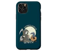 Happiness Comes in Graves Jeu de Mots d'halloween Coque pour iPhone 11 Pro