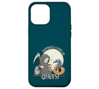 Happiness Comes in Graves Jeu de Mots d'halloween Coque pour iPhone 12 Pro Max