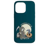 Happiness Comes in Graves Jeu de Mots d'halloween Coque pour iPhone 14 Pro Max